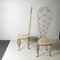 Golden Iron Chairs attributed to Pier Luigi Colli, 1960s, Set of 2, Image 4