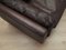 Danish Brown Leather Sofa, 1960s 13