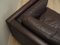 Danish Brown Leather Sofa, 1960s, Image 12