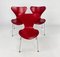 Butterfly Chairs by Arne Jacobsen for Fritz Hansen, 2006, Set of 3, Image 6
