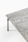 Tavolino da caffè in acciaio con ripiano in marmo Cipollini di Poul Kjærholm, anni '50, Immagine 2