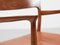 Mid-Century Danish Chair Model 56 in Teak and Leather attributed to Niels Otto Møller, 1960s, Image 4