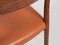 Mid-Century Danish Chair Model 56 in Teak and Leather attributed to Niels Otto Møller, 1960s 10