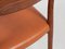 Mid-Century Danish Chair Model 56 in Teak and Leather attributed to Niels Otto Møller, 1960s, Image 10