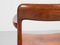 Mid-Century Danish Chair Model 56 in Teak and Leather attributed to Niels Otto Møller, 1960s 8