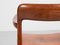 Mid-Century Danish Chair Model 56 in Teak and Leather attributed to Niels Otto Møller, 1960s, Image 8