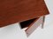 Mid-Century Danish Compact Desk in Teak with Curved Top, 1960s, Image 10