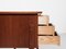 Mid-Century Danish Compact Desk in Teak with Curved Top, 1960s, Image 7