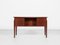 Mid-Century Danish Compact Desk in Teak with Curved Top, 1960s, Image 4