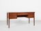 Scrivania Mid-Century in teak con 5 cassetti, Danimarca, anni '60, Immagine 1