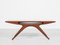 Mid-Century Danish Smile Coffee Table in Teak attributed to Johannes Andersen for Silkeborg, 1950s 1