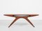 Tavolino da caffè Smile Mid-Century in teak attribuito a Johannes Andersen per Silkeborg, Danimarca, anni '50, Immagine 1
