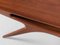 Tavolino da caffè Smile Mid-Century in teak attribuito a Johannes Andersen per Silkeborg, Danimarca, anni '50, Immagine 5