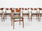 Mid-Century Danish Chairs in Teak attributed to Schiønning & Elgaard 1960s, Set of 10 3