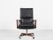 Mid-Century Danish Desk Chair in Rosewood and Leather attributed to Arne Vodder for Sibast, 1960s, Image 1