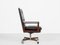 Mid-Century Danish Desk Chair in Rosewood and Leather attributed to Arne Vodder for Sibast, 1960s 4