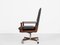 Mid-Century Danish Desk Chair in Rosewood and Leather attributed to Arne Vodder for Sibast, 1960s, Image 3