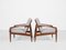 Mid-Century Danish Paper Knife Chairs in Teak by Kai Kristiansen for Magnus Olesen, 1960s, Image 2