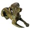 Figura de perro vienesa antigua de bronce, década de 1890, Imagen 2