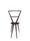 Kleiner Messing Stuhl im Stil von Gio Ponti und Giulio Minoletti, Italien, 1950er 4