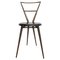 Small Brass Chair in the style of Gio Ponti and Giulio Minoletti, Italy, 1950s 1