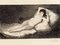 Antoine-François Dezarrois d'après Goya, Maja Desnuda, Eau-forte, Fin du XIXe siècle 1