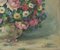 Giuseppe Salvini, Still Life of Flowers, Oil on Canvas, Mid-20th Century, Framed 2