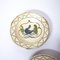 Vintage French Hand-Painted Plates, Set of 3 4