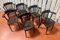 Brasserie Armchairs in Solid Wood, Set of 6 6