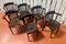 Brasserie Armchairs in Solid Wood, Set of 6, Image 6