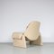 Proposals Chair with Ottoman by Vittorio Introini for Saporiti, Italy, 1970s, Set of 2 7