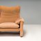 Tan Maralunga 2-Seater Sofa attributed to Vico Magistretti for Cassina, 1990s 8