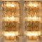 Clear Gold, Glass Messing Crystal Wall Light from Bakalowits & Söhne, 1970s, Image 10
