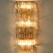 Clear Gold, Glass Messing Crystal Wall Light from Bakalowits & Söhne, 1970s 11