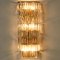 Clear Gold, Glass Messing Crystal Wall Light from Bakalowits & Söhne, 1970s, Image 11