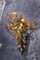 Applique a forma di palma Hans Kögl in metallo dorato di Maison Jansen St, anni '60, Immagine 12