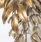 Applique a forma di palma Hans Kögl in metallo dorato di Maison Jansen St, anni '60, Immagine 6