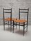 Wicker Chiavari Chairs attributed to Colombo Sanguineti, Italy, 1950, Set of 2 3