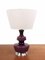 Mid-Century Modern Danish Table Lamp by Holmegaard, 1960s, Image 1