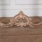 French Carved Wood Console Table with Marble Top 4