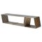 Bancs Architectural Museum en Acier Inoxydable, Set de 2 1