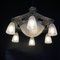 Art Deco Hexagonal Chandelier, 1930s, Image 6