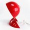 Rote Dalu Tischlampe von Vico Magistretti für Artemide, 1960er 8