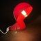Rote Dalu Tischlampe von Vico Magistretti für Artemide, 1960er 5