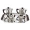 Set da caffè Art Deco placcato in argento, anni '20, set di 5, Immagine 1