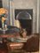 Swedish Artist, Interior, 1930s, Oil on Canvas, Framed, Image 6
