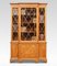 Sheraton Revival Satinwood Breakfront Bookcase, 1890s 9