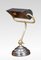 Lámpara de escritorio Bankers ajustable, años 20, Imagen 3