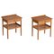 Bedside Tables attributed to Carl Malmsten, 1960s, Set of 2, Image 1