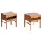 Casino Bedside Tables attributed to Sven Engström & Gunnar Myrstrand, Sweden, 1960s, Set of 2, Image 1